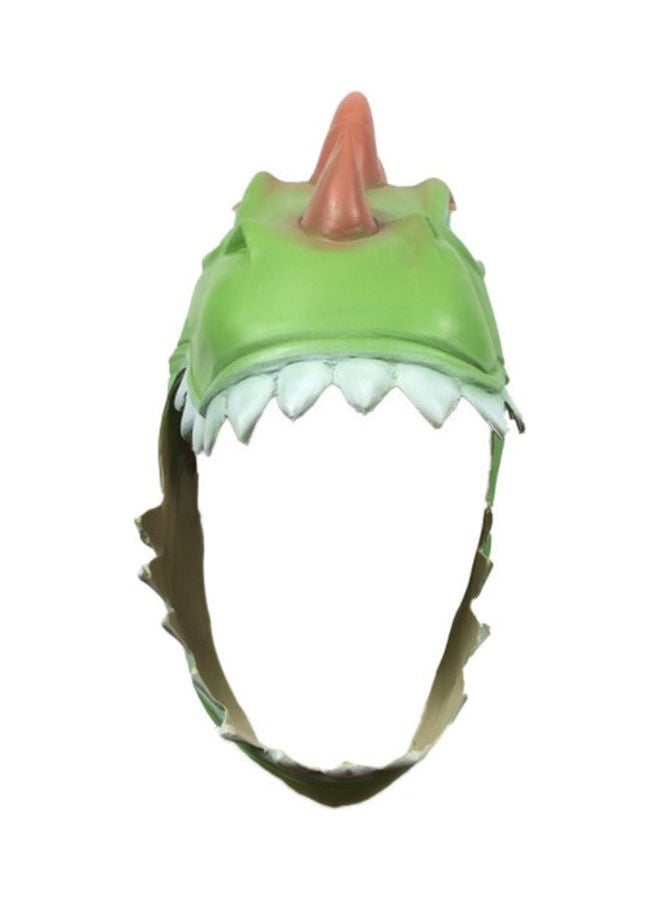 واي آند دي قناع من اللاتكس بتصميم ديناصور لعبة Fortnite 25x20x12سم  - Image 3