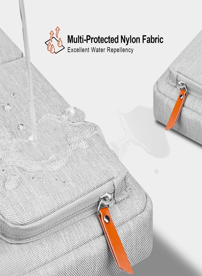 Lacdo 360° Protective 15-16 inch Laptop Sleeve Case for 15-15.6 inch Acer HP Lenovo Dell ASUS Laptop, 16 inch New MacBook Pro M5 Pro/Max A3428 A3429 (2026), A3403 A3186 A2991 A2780 Computer Bag,Gray - Image 5