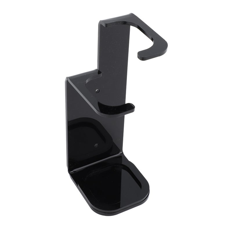 Lightsaber Wall Mount Stand Acrylic Stable Wall Mounted Lightsaber Display Rack for Home Bedroom Black - Image 1