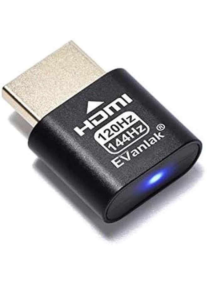 erorex - Hdmi Headless（High Rate240） Hdmi Dummy Plug Headless Ghost Display Emulator Black 3Pcs - Image 1