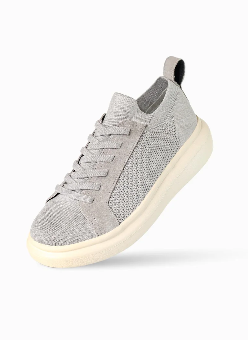 دوا زو لو حذاء رياضي منصة من الصوف