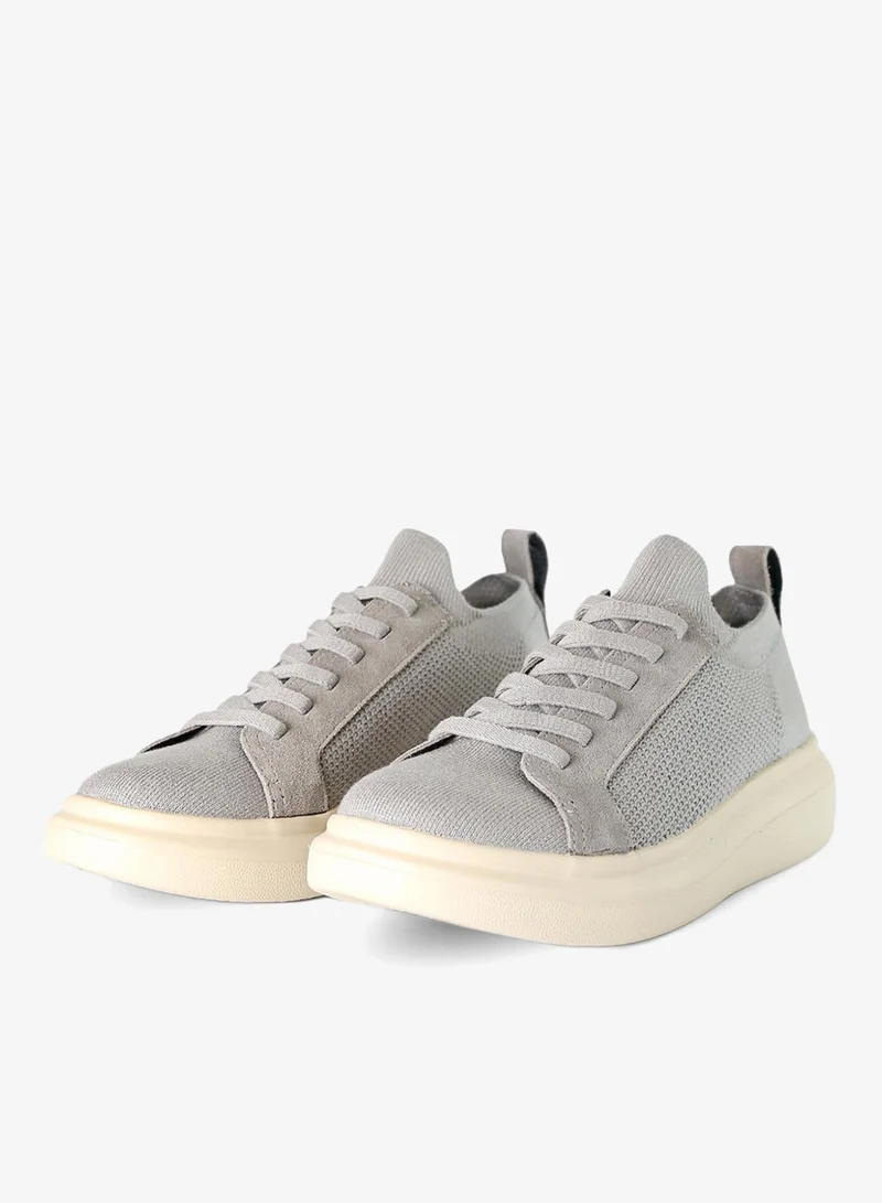 Duozoulu  CO Wool Lightweight Platform Sneaker  | Best Price UAE