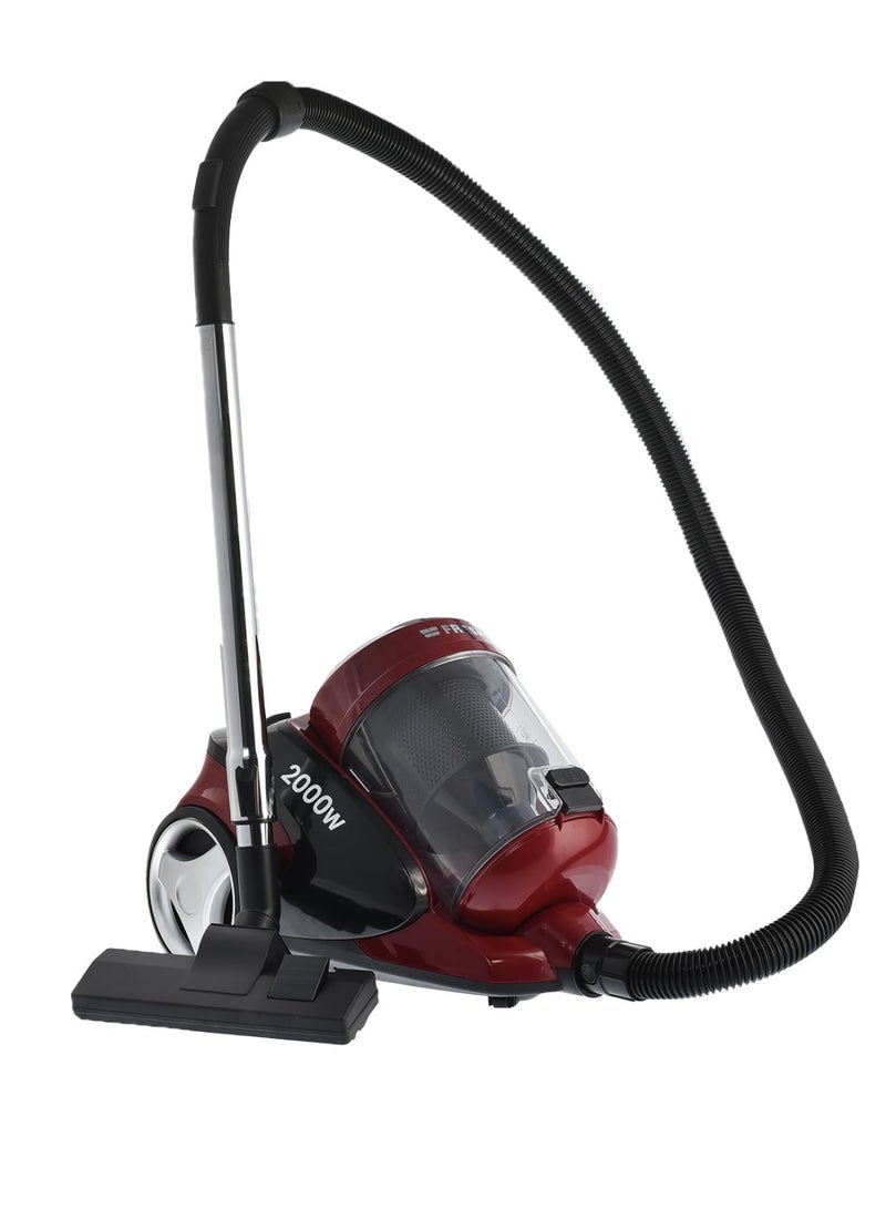 Fresh Power 2000W Bagless Vacuum Cleaner - Red/Black - Image 2