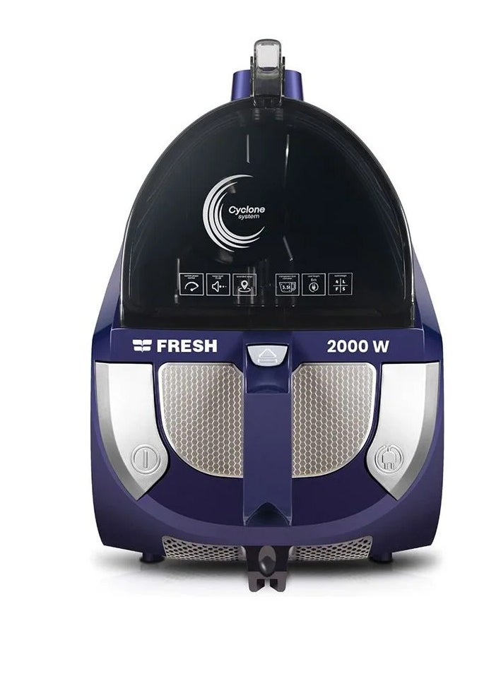 Fresh - Fresh Matrix Vacuum Cleaner, 2000 Watt - Navy, Bagless - Image 1