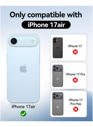 Clear Magnetic Case for iPhone 17 Air, Compatible iphone 17 Air with MagSafe, Translucent Back  Shockproof Phone Cover. - view 2