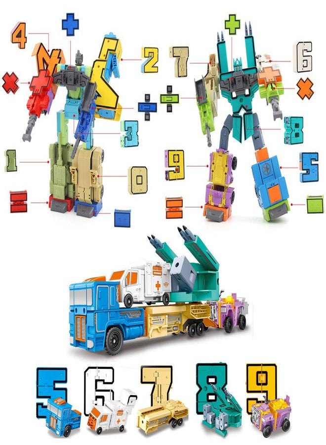 Cyeah Number Robot Math Robot Mathematical Toys for Kids Education 20 Pieces - Image 5