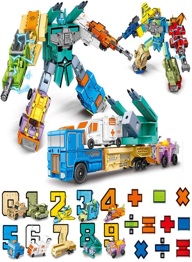 Cyeah Number Robot Math Robot Mathematical Toys for Kids Education 20 Pieces - Image 1