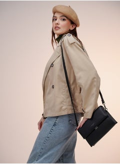 David Jones David Jones-Covered Cross Body Stylish Bag Model Cm6919- Squared Envelope Bag for work and Daily out and about cross body bag  - Image 2