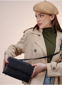 David Jones David Jones-Covered Cross Body Stylish Bag Model Cm6919- Squared Envelope Bag for work and Daily out and about cross body bag  - Image 3