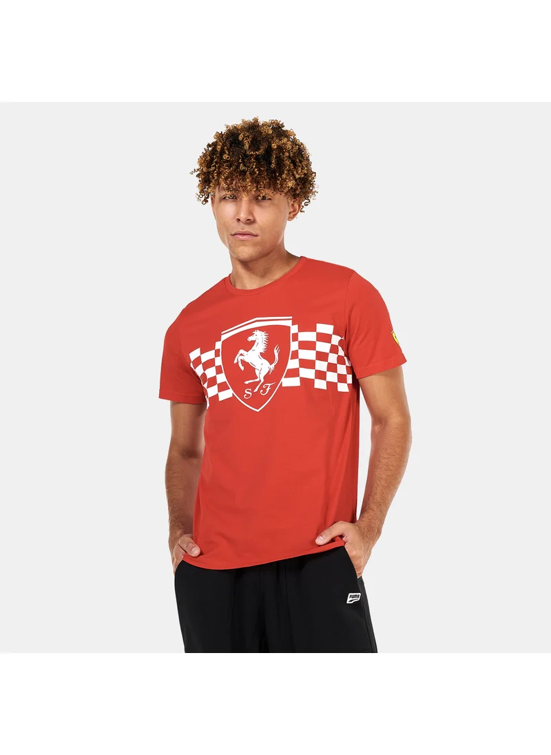 PUMA Men's Scuderia Ferrari Race Tonal Shield T-Shirt