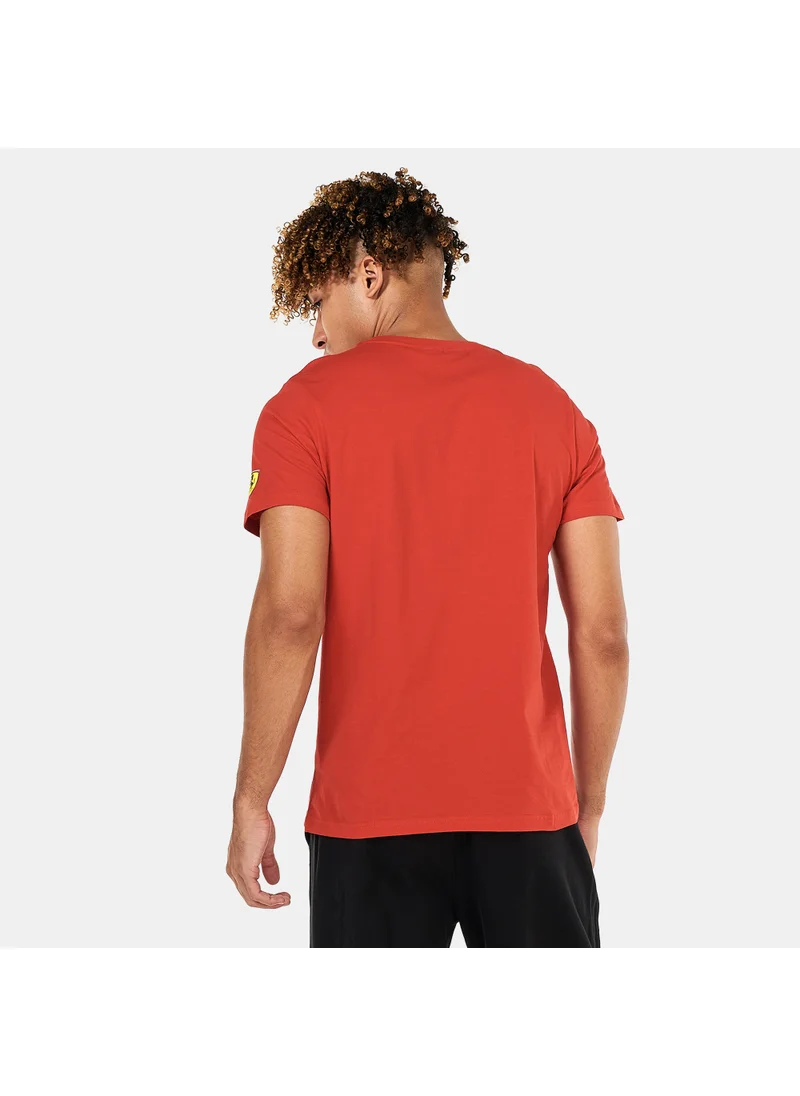 PUMA Men's Scuderia Ferrari Race Tonal Shield T-Shirt
