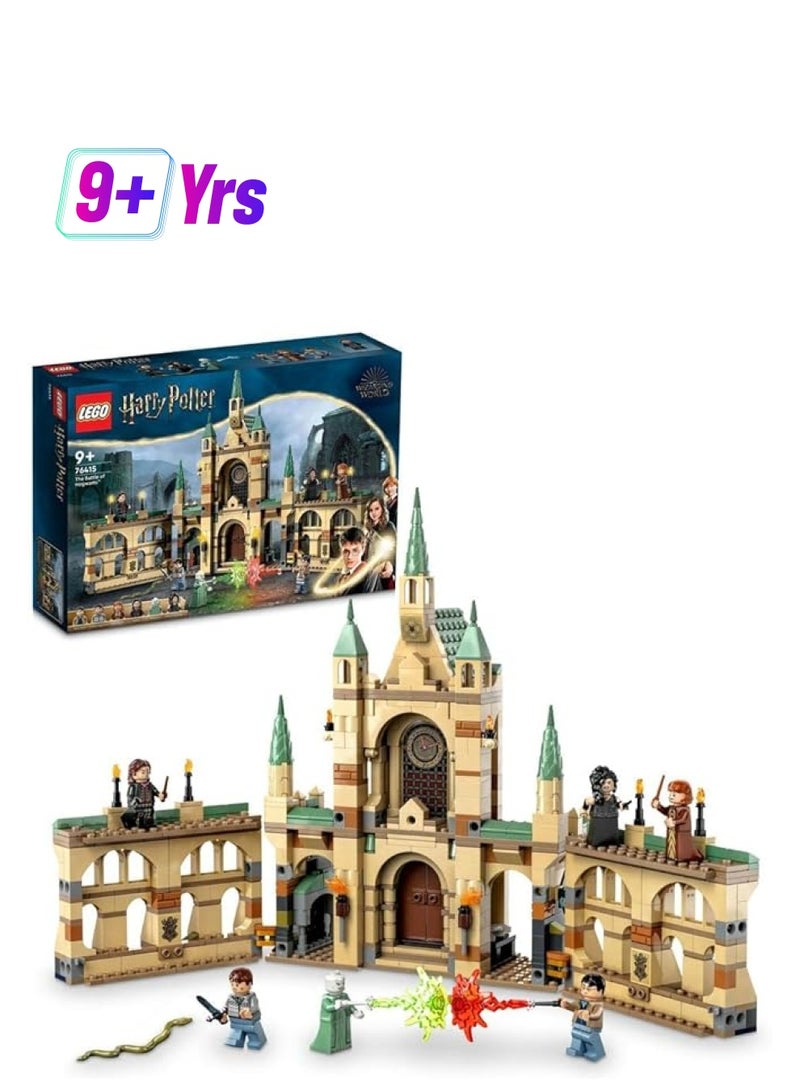LEGO 76415 Harry Potter The Battle Of Hogwarts Castle Toy With Molly Weasley Bellatrix Lestrange And Voldemort Minifigures Plus The Sword Of Gryffindor Deathly Hallows Part 2 Set  - Image 1