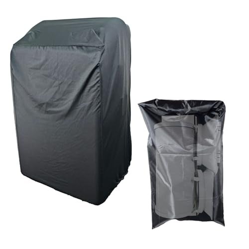 Garpernics Portable Air Conditioner Cover With accessories bag Fit for BLACK and DECKER SereneLife Dreo Shinco ZAFRO Whynter Midea AC Covers Indoor black 126W x 126W x 27H - Image 1