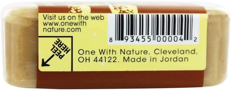 One With Nature Almond Dead Sea Mineral Soap - 7 Ounce Exfoliating Bar with Shea Butter - Image 4