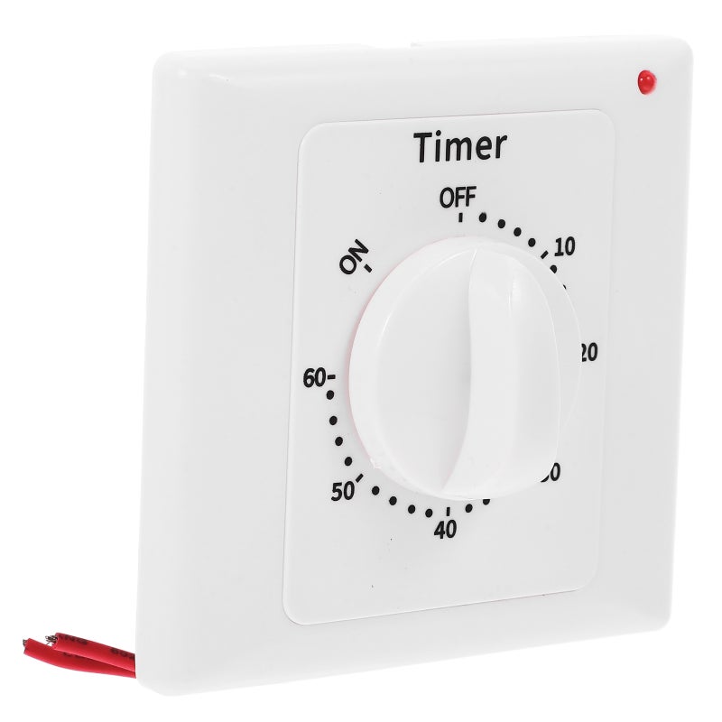 2pcs Switch for Indoor Use Mechanical Timer Switch for Lights with Timer Outlet Timer for Electrical Appliances Function Included - Image 5