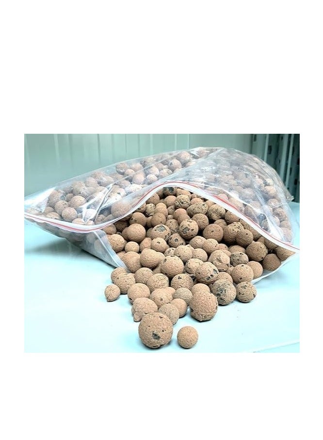 Stones Clay Pebbles Hydrostones for Plants Hydroponic Substrate to maintain soil moisture & Aeration 2kg - Image 1
