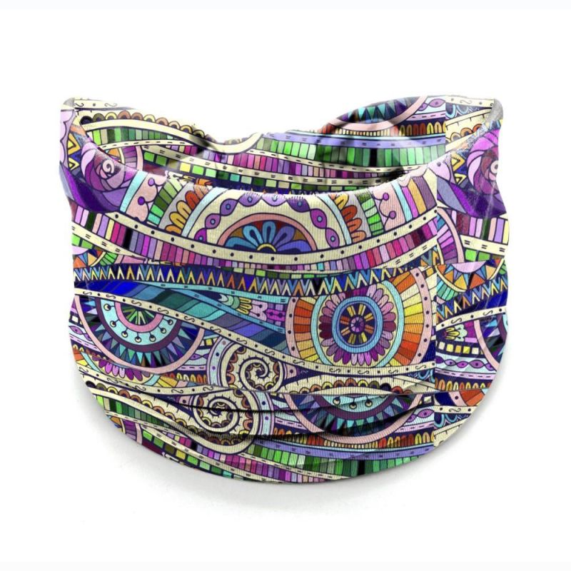 Multicolor Hair Ties for Gym, Yoga, Travel - Elastic Ponytail Holders with Secure Grip, Scrunchies for Workout Hair Accessories - Image 1