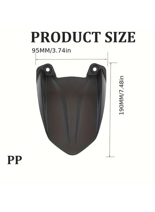 Carbon Fiber Pattern Rear Shock Absorber Fender for Talaria Sting MX3 MX4 MX5 Electric Dirt Bike - Image 3