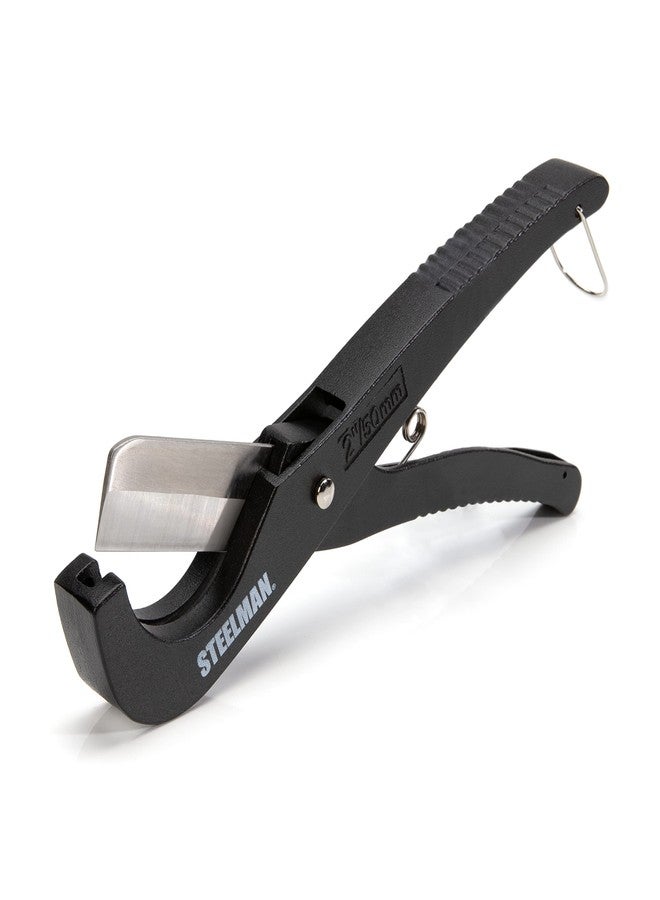 ستيلمان أداة قطع أنابيب PVC من Steelman، تقطع أنابيب مقاس 2 بوصة، شفرة من الفولاذ المقاوم للصدأ - Image 1