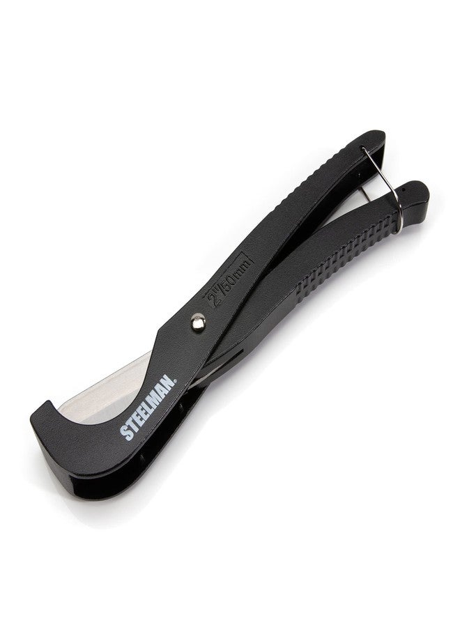 ستيلمان أداة قطع أنابيب PVC من Steelman، تقطع أنابيب مقاس 2 بوصة، شفرة من الفولاذ المقاوم للصدأ - Image 2