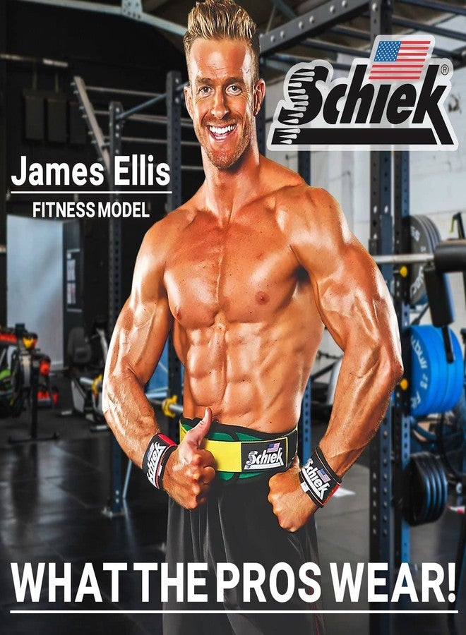 Schiek Sports Model 1000-DLS Deluxe Dowel Straps For Weight Lifting - Image 4
