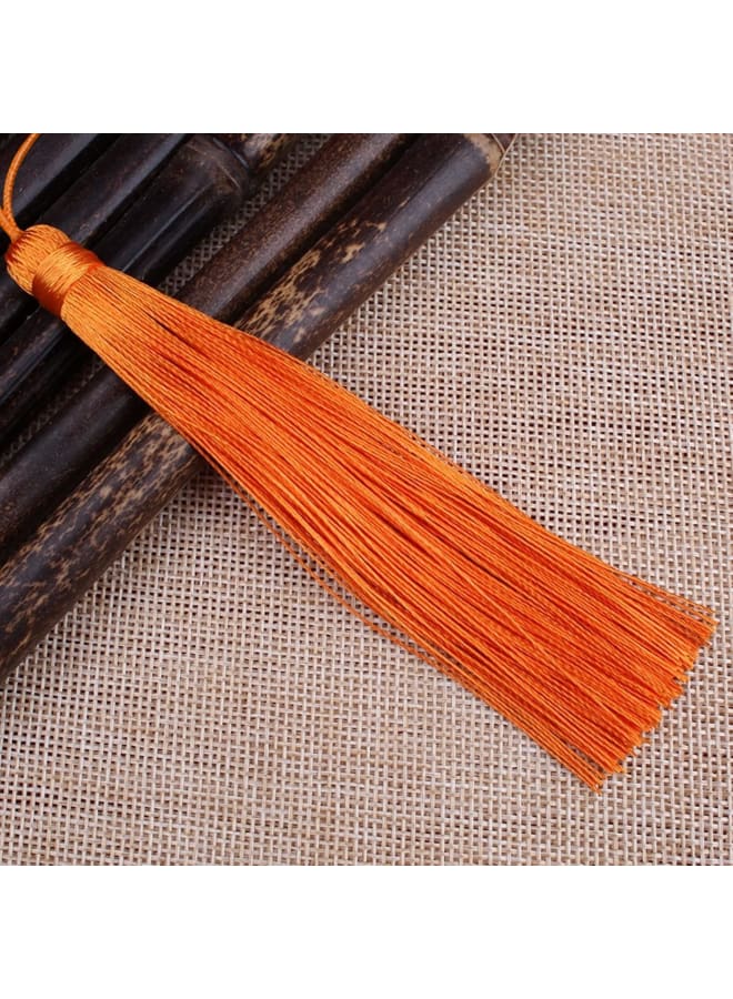10 Pcs Mini Tassels with Cord Loop, 6 Inch Handmade Smooth Tassels for Jewelry Making, Use for Making Earrings, Necklaces, Hanging Decorations, Book Marks, Phone Decorations, Graduation Hats, Wallets,  - Image 5