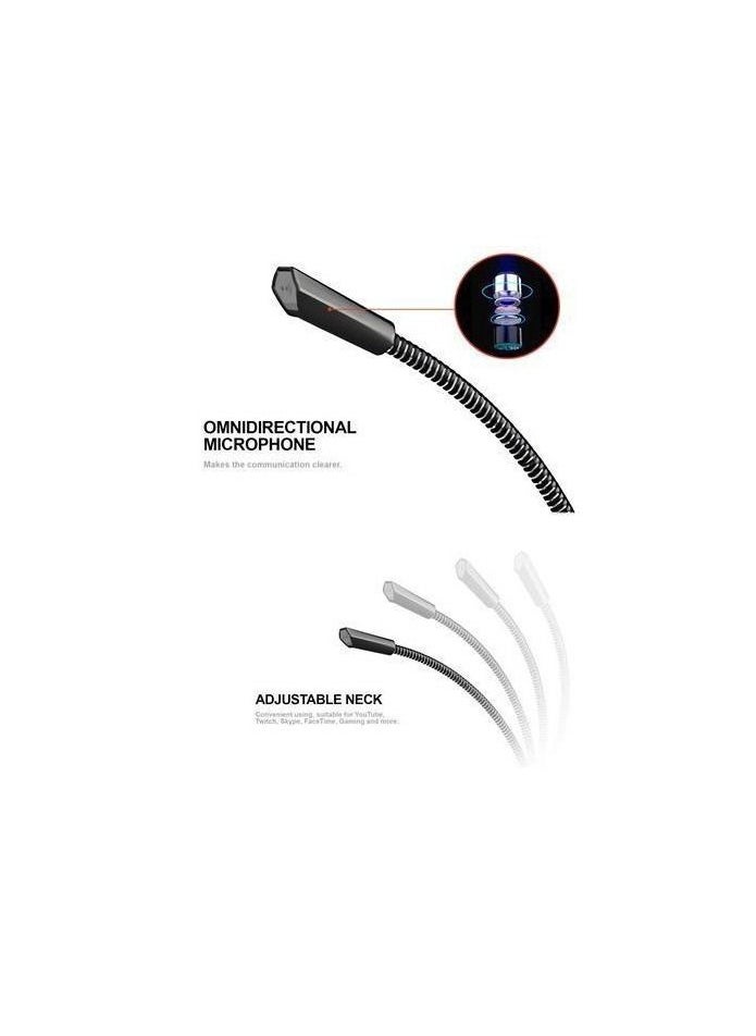 هافيت - هافيت هافيت GK55 USB RGB إضاءة مايك للألعاب للكمبيوتر - Image 1