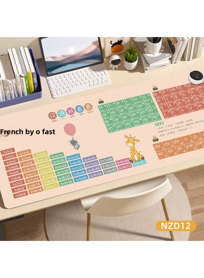 Heating Hand Warmer Large Desk Pad Large Mouse Pad Cartoon Animation Cute Learning Office Game Source Manufacturer-Color:330*800*2mm-Pattern:7 - Image 3