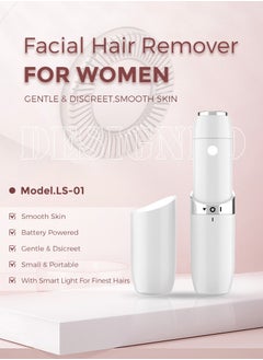 keloray Face Mini Hair Remover FS1000, Electric Facial Hair Removal for Women, for On-the-Go  - Image 5