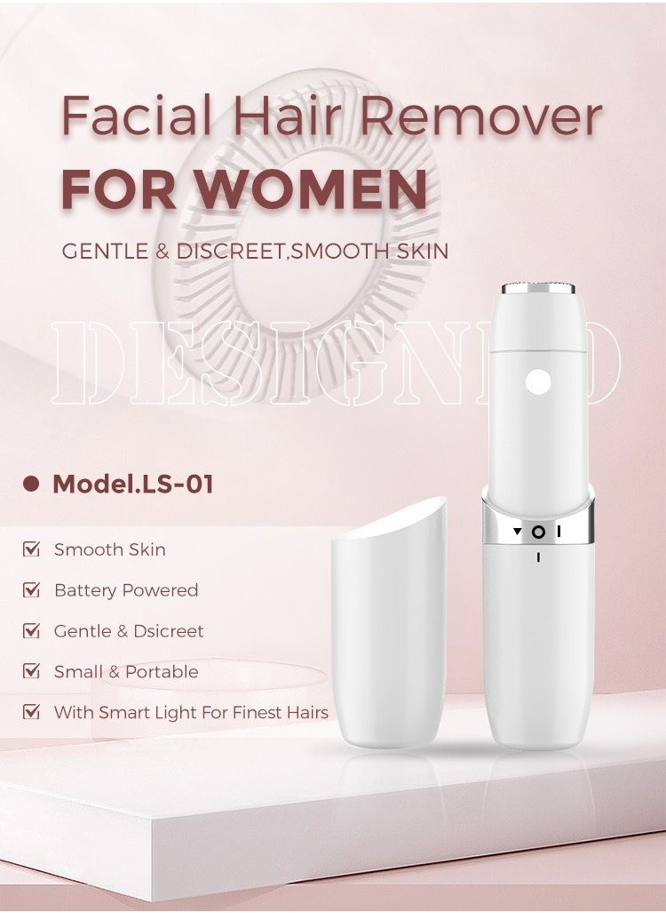 keloray Face Mini Hair Remover FS1000, Electric Facial Hair Removal for Women, for On-the-Go  - Image 5