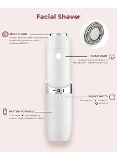 keloray Face Mini Hair Remover FS1000, Electric Facial Hair Removal for Women, for On-the-Go  - Image 4