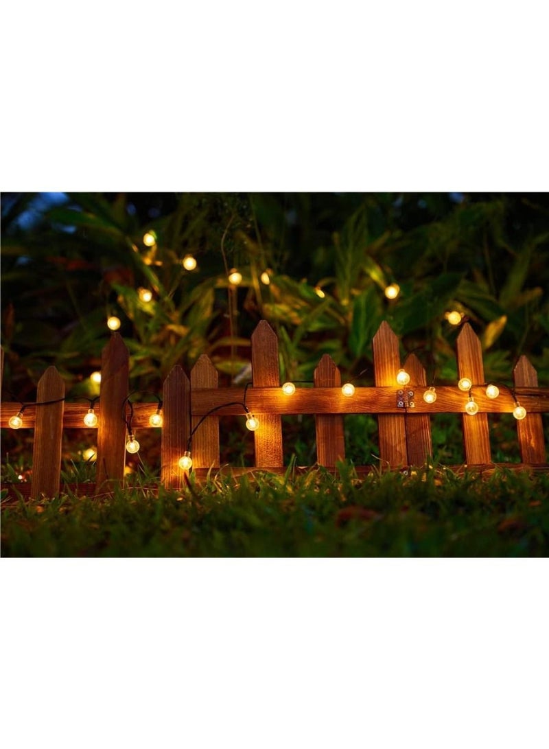 QUESERA Outdoor Solar String Lights LED Decorative Fairy Lights String Light Outdoor lighting Waterproof Party Lights Decking Patio light Pendant Lights for Garden Wedding - Image 2