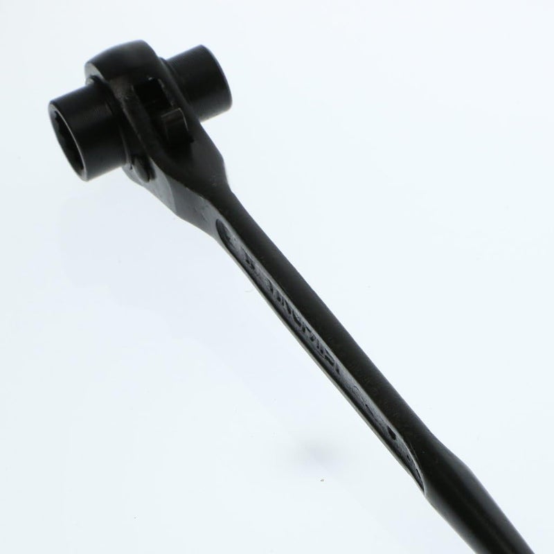 klarako Scaffold Ratchet Podger Spanner. Double Ratchet Socket Steel Black 1012mm - Image 1