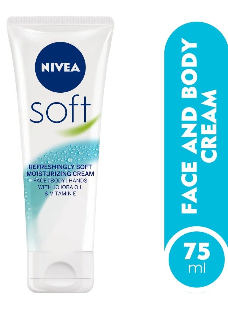Nivea Soft Moisturizing and Refreshing Cream 75ml