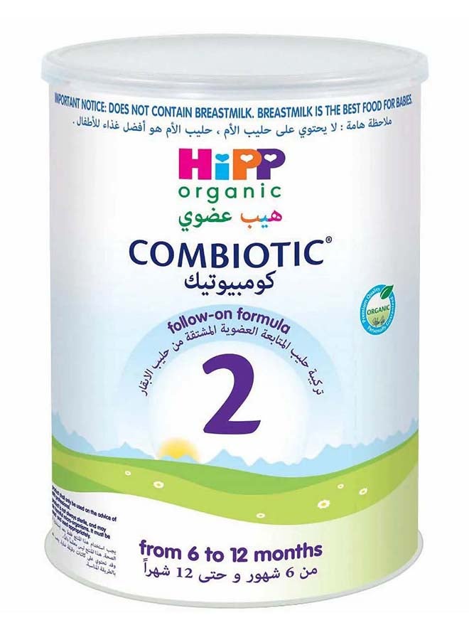 Hipp Organic Stage 2 Follow-On Milk - 6-12 Months, 800g