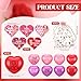 Arrowbash 48 Sets Valentines Day Stress Balls Gifts Bulk Valentines Day Gifts for Kids 15 Inch Red Hearts Shaped Stress Balls with Cards Organza Bags for Valentine Classroom Exchange Party Favors - Image 4