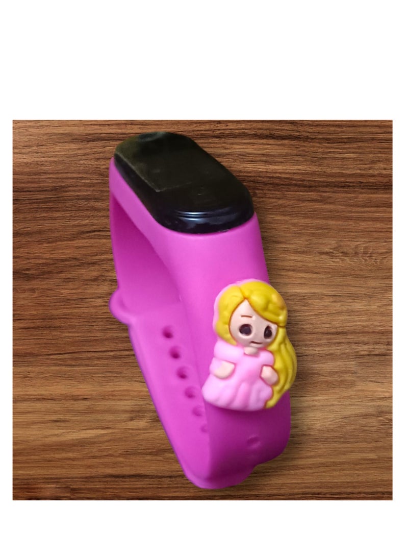 Digital Touch Watch for Kids to Teach Children to Tell Time with a Rubber Strap with a Fun and Attractive Design