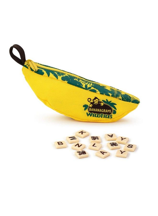 Bananagrams Wildtiles Vocabulary Building And Spelling Improvement Lettered Tile Game For Ages 7 And Up - Image 1