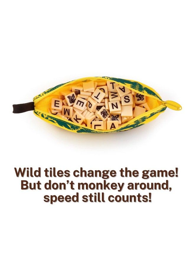 Bananagrams Wildtiles Vocabulary Building And Spelling Improvement Lettered Tile Game For Ages 7 And Up - Image 5
