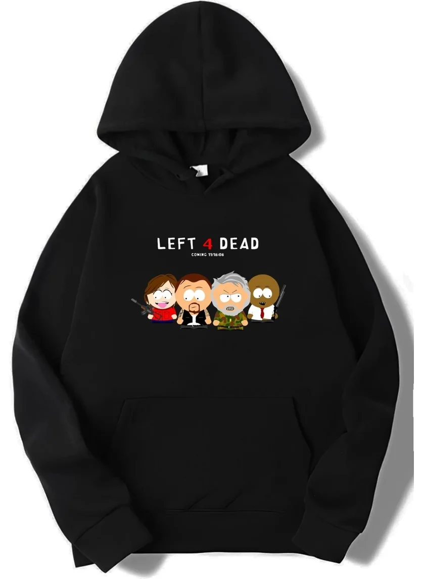 بي ار زد كولكشن Unisex Oversize South Park Left 4 Dead Hoodie