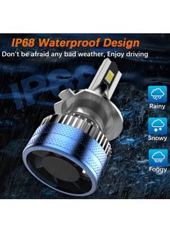 Lighting solutions Lighting Solutions Headlights Generic 2pcs H7 120W Led Headlight Bulbs with Super Bright Cool White Led Driving Light Headlamp Plug and Play  - Image 3