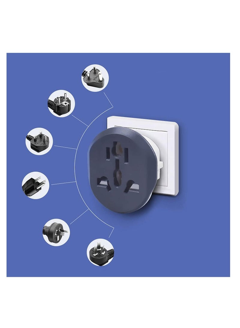 Travel Adapter 16A AC Port Travel Conversion EU Adapter Plug 5pcs - Image 3