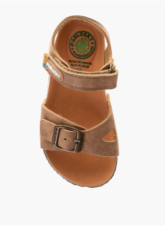 Pablosky Boys Sandals With Buckle Accent & Hook And Loop Closure  - Image 4