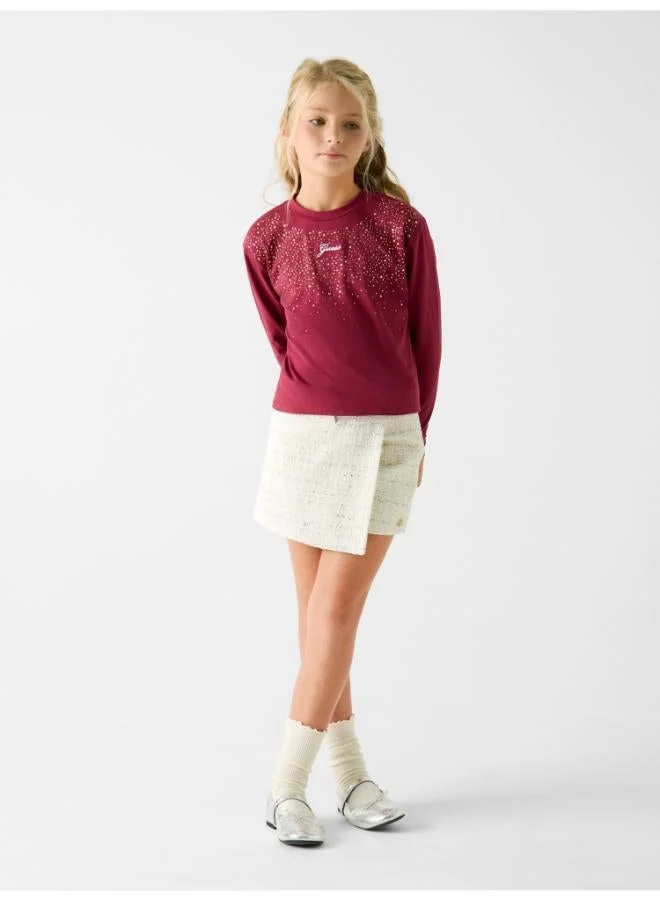 GUESS Kids Printed Crew neck T-Shirt