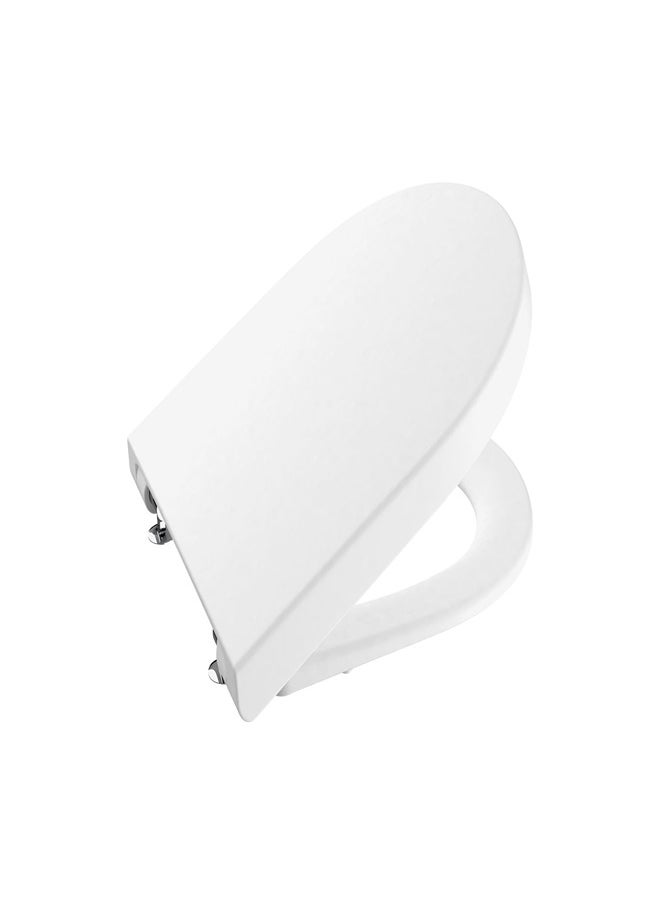 Roca - Gap Roca Soft Close Toilet Cover, Round, White - Image 1