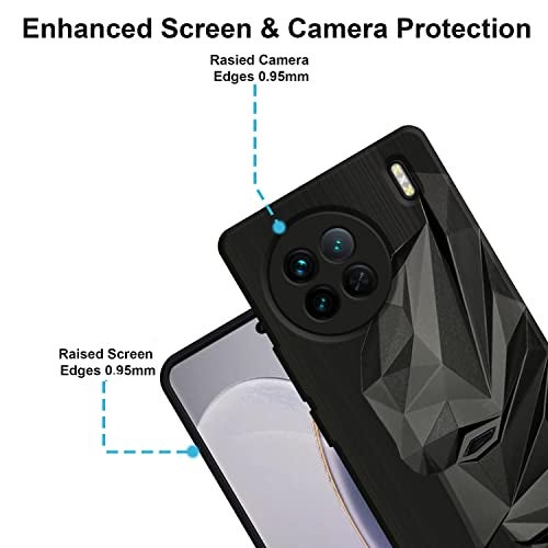 VIDO Exclusive Soft Back Case Cover for Vivo X90 5G (Shock Proof |360 Degree Complete Protection) - Image 2