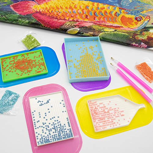 BAGTeck Anti-Slip Tools Sticky Mat for Diamond Painting Tray Sticky Gel Pad Non-Slip Universal Mount Holder for Tray 5D Diamond Diamond Painting Tools Accessories for Adults - Image 3
