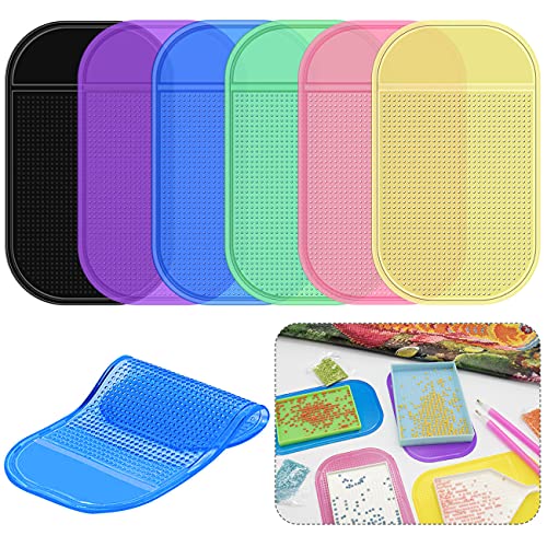 BAGTeck Anti-Slip Tools Sticky Mat for Diamond Painting Tray Sticky Gel Pad Non-Slip Universal Mount Holder for Tray 5D Diamond Diamond Painting Tools Accessories for Adults - Image 1