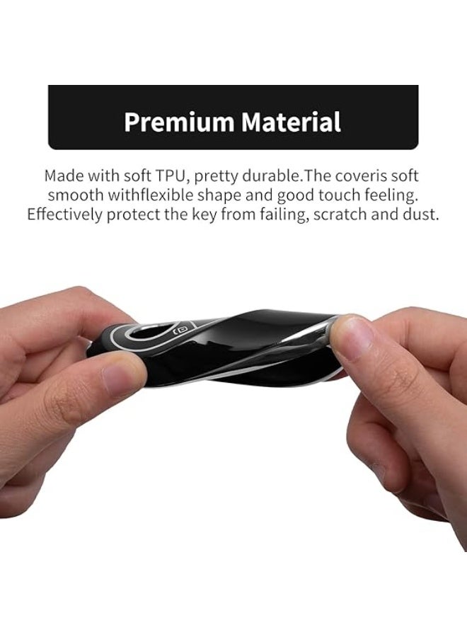 UShop U-Shop Smart Car Key Cover, provides complete protection, curved TPU accessory - Image 5