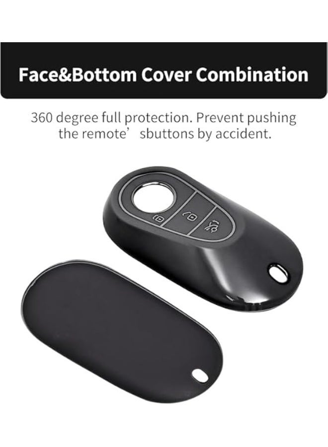 UShop U-Shop Smart Car Key Cover, provides complete protection, curved TPU accessory - Image 3